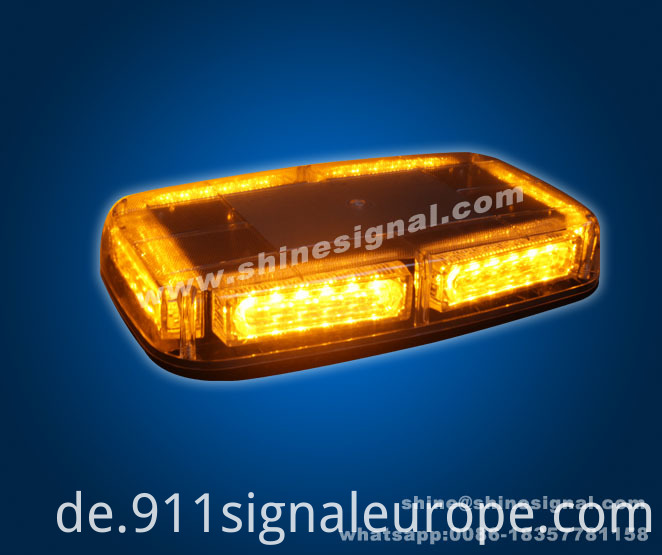 M139 LED Strobe Mini Warning Emergency Lightbar with Magnet Mounted
